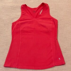 Danskin exercise Tank top with built in bra